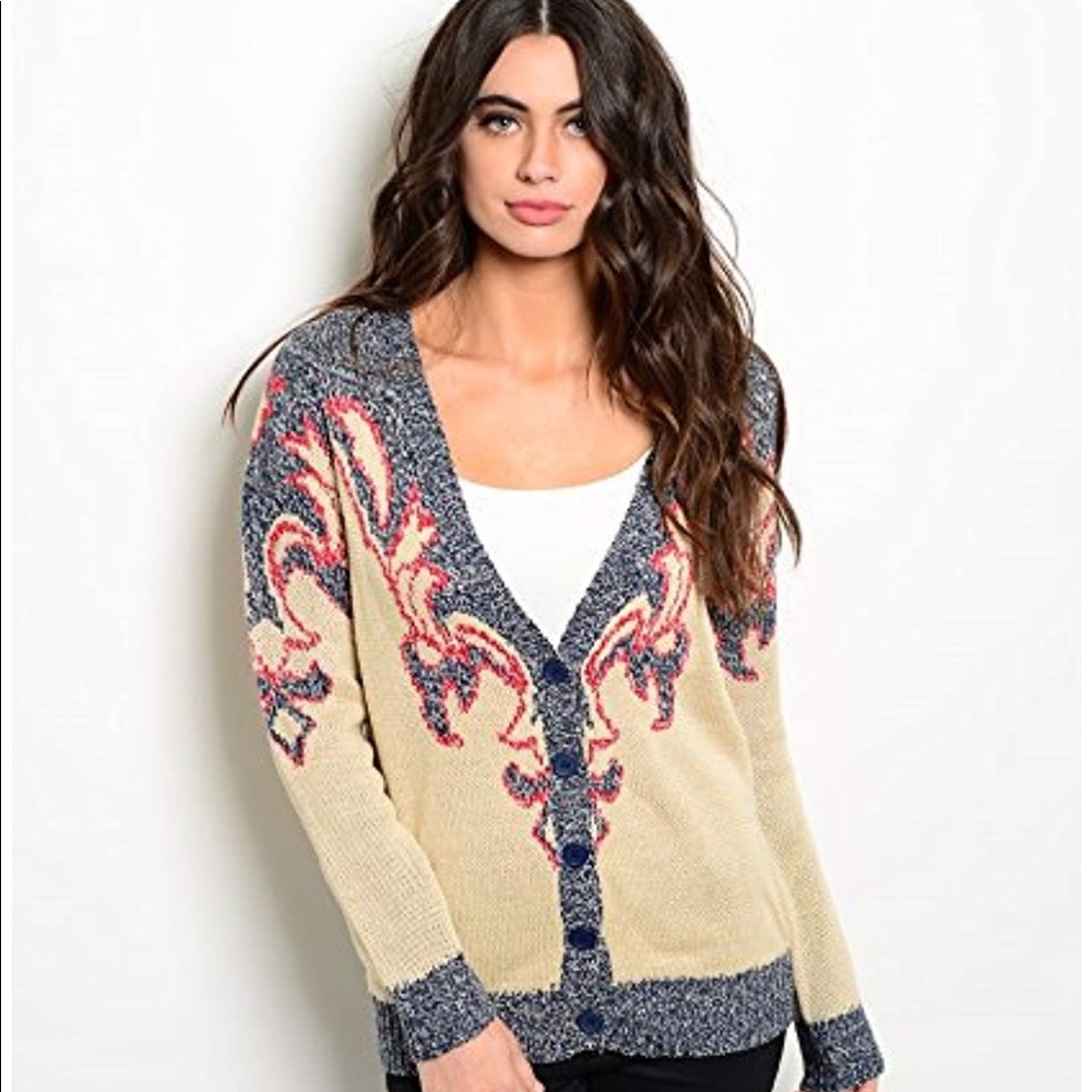 Flying Tomato Cardigan Sweater